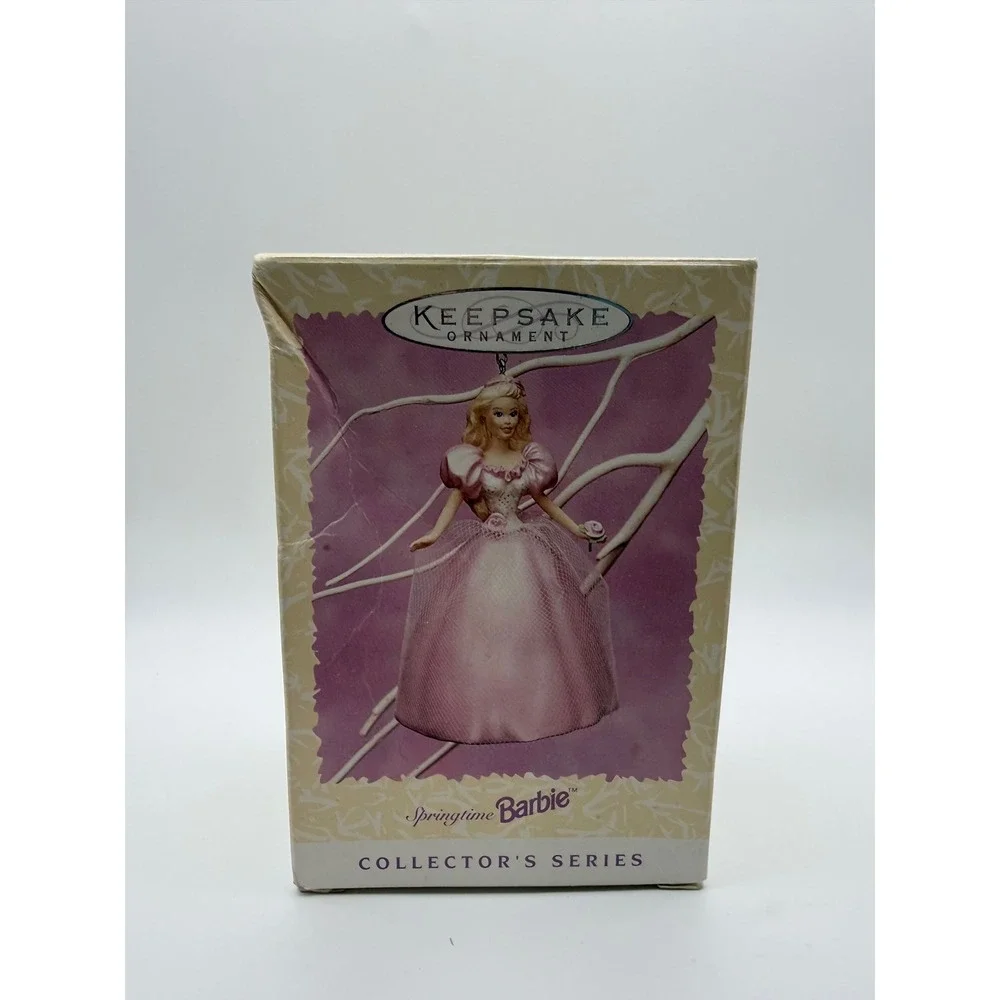 Hallmark Keepsake Ornament 1996 Springtime‎ Barbie Collector Series
